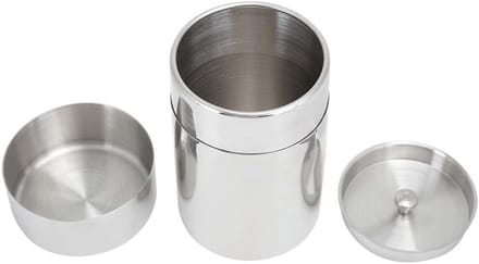 Dailygoods- Theebus Draagbaar - RVS Opslagcontainer - Luchtdicht - Compact - Lichtgewicht - 404ml/550ml Capaciteit