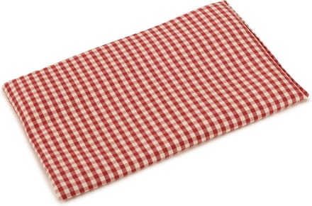 Bio Korrelkussen 30x20 cm met biologische stof - Rood Wit