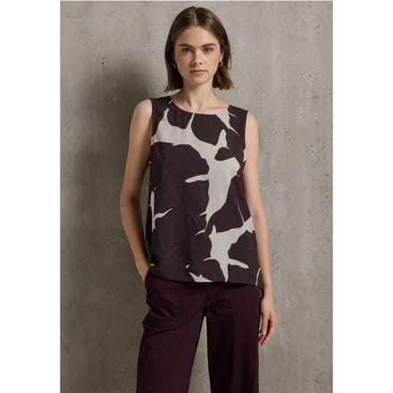 Blousetop met lintdetails