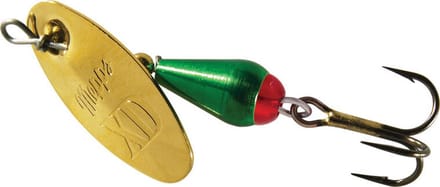Mepps Xd gold/green - #3 - 7 gram - Fishing-bait.nl