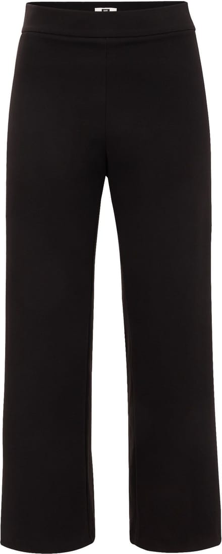 WE Fashion Dames Regular fit jersey pantalon - Curve