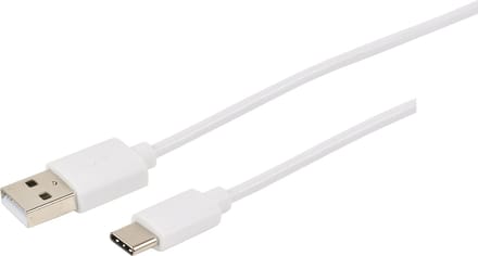 Erard 722442 USB-kabel 1 m USB C USB A Wit