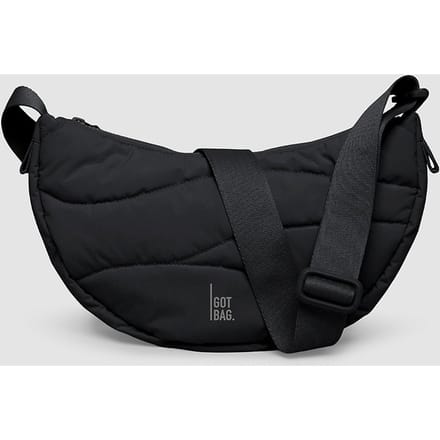 GOT BAG Wavy Puffer Moon Bag Crossbody - Schoudertas - Uniseks - Gerecycled Nylon