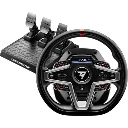 Thrustmaster T248-P - Racestuur en 3 Pedalen - Force Feedback & Magnetische Flippers - Voor PS5/PS4/PC