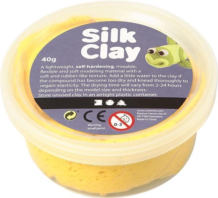 Silk Clay - Yellow 40gr.