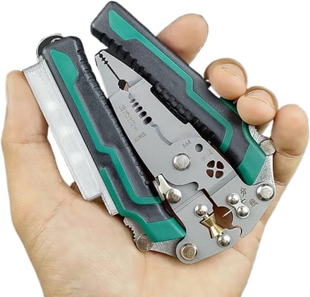 Kabelstriptang - Krimptang - Elektrisch Werk - Ergonomische Grip - 21.5 cm - Niet gespecificeerd