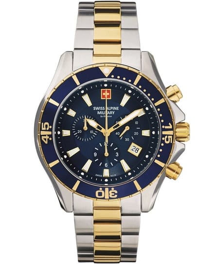 Swiss Alpine Military Nautilus Chrono SAM7040.9145 mannen horloge