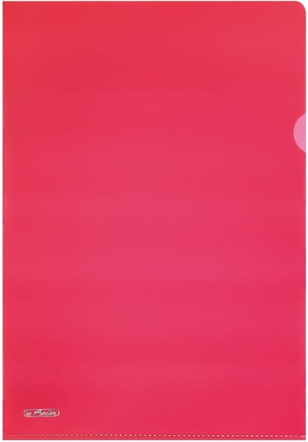 Herlitz 50009091 map Polypropyleen (PP) Rood A4