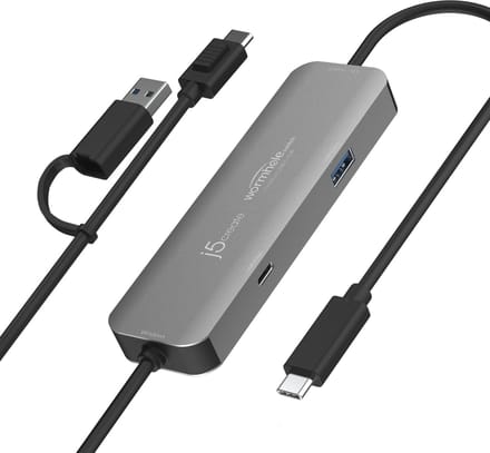 j5create Wormhole Switch CrossLink USB-C HUB