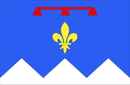 Vlag Alpes-de-Haute-Provence 150x225cm