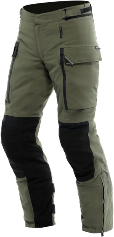 Dainese Hekla Absoluteshell Pro 20K Legergroen Zwart Motorbroek - Broek
