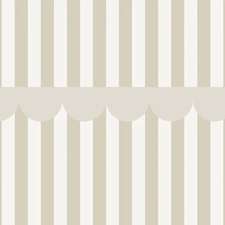 Eenvoudig voorbeeld baby behang Dekornik Rustic