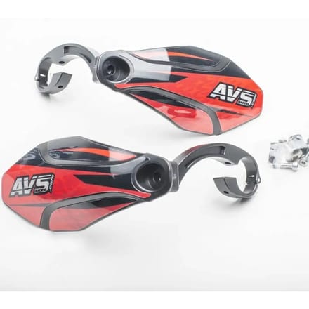 Decoratieset voor handbeschermers met scharnierende aluminium klep AVS