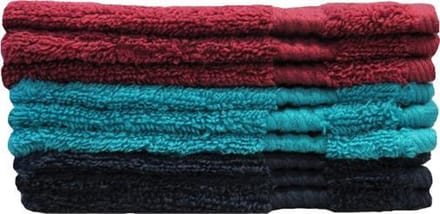 iSleep Terry Washand - 16x21 cm - Mint - 10 stuks