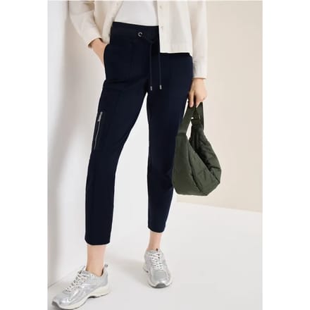 Broek met smalle pijpen