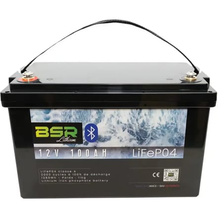 Batterij BSR LifePo4 12V/100 Ah