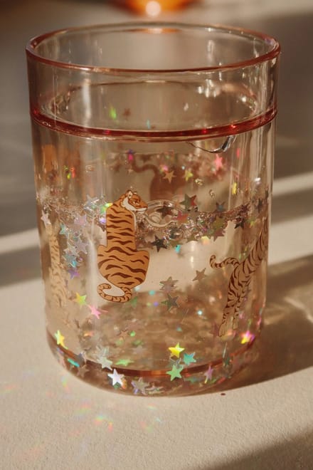 Konges Slojd - Glitter cups Tiger Roar -2pack