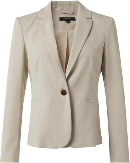 Vrouwelijke blazer met textuurpatroon COMMA