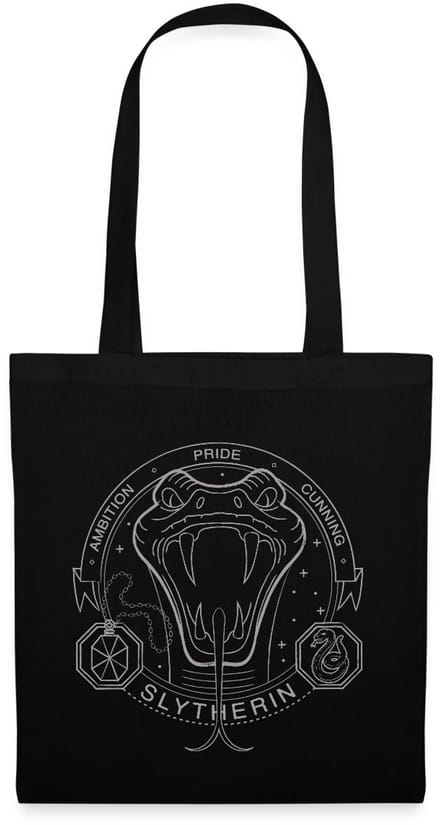 Harry Potter Zwadderich Lineart Tas Van Stof Schoudertas