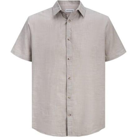 Jack & Jones Heren Overhemd regular fit Grijs L Volwassenen
