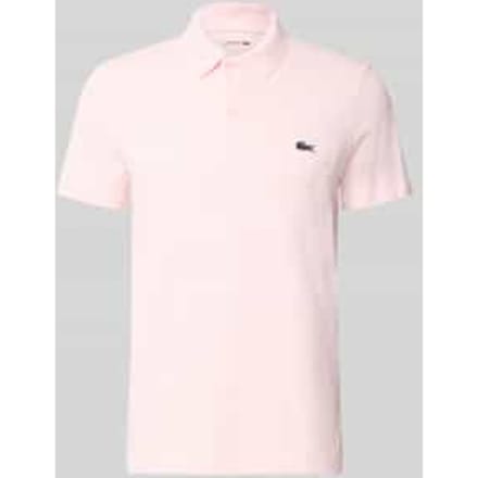 Lacoste Poloshirt Breathable Lichtroze - Maat XXL - Heren