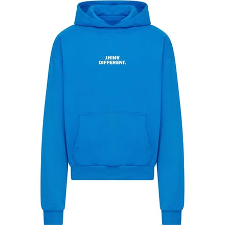 Mister Tee - Think Different Heavy Oversize Hoodie/trui - M - Blauw