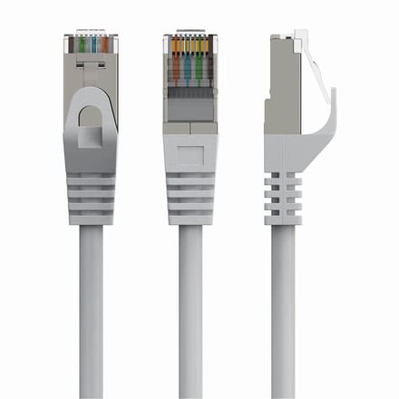 Gembird FTP Cat6 Netwerkkabel - Grijs - 20 Meter - Stevige Verbinding
