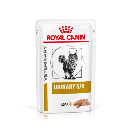 Royal Canin Veterinary Diet Urinary S/O Loaf Wet - Kattenvoer - 12x85 g