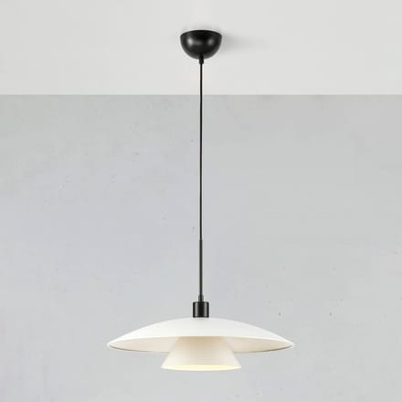 Markslöjd Hanglamp Millinge, wit, metaal, Ø 50 cm