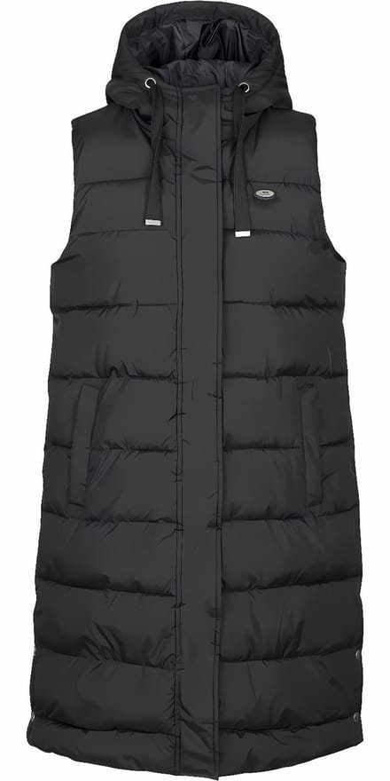 Trespass Leona - Dames gewatteerd gilet zwart - L