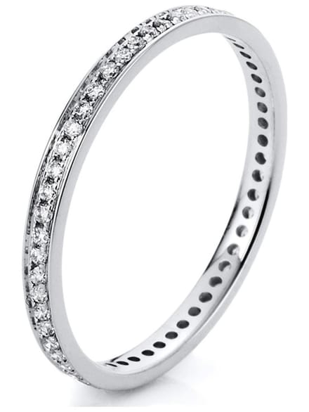 Luna Creation - Dames Ring - 585/- 14 karaat - Diamant - 1A427W456-1 - Ringmaat 56