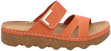 Rohde Foggia - dames slipper - oranje - maat 41 (EU) 7.5 (UK)