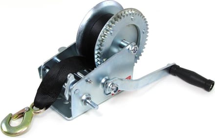 Professionele handlier zilver met gordelband 1360 kg 8 meter