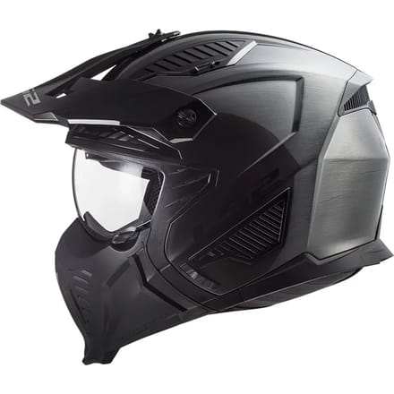 LS2 OF606 Drifter Jeans Titanium 06 Multi Helm - Helm