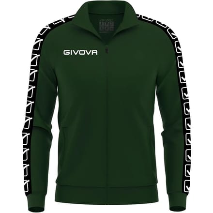 Gebreid trainingsjas met bandjes Givova