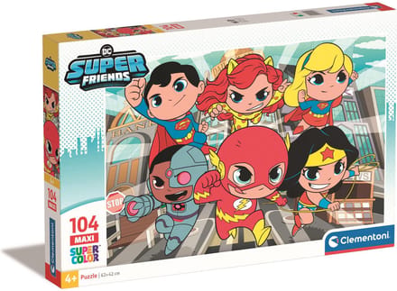 Clementoni - Puzzel - 104 Stukjes - DC Comics - Kinderpuzzel - Vanaf 6 Jaar