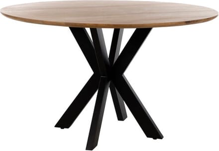 Eettafel Tokio rond mangohout smooth Ø150 cm - Naturel