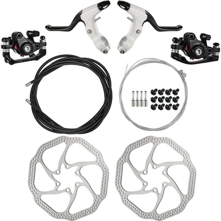 MTB-fiets Schijfrem Links Rechts Remset Handremhendel Shifter Derailleurkabel Shift Binnenkabelset black