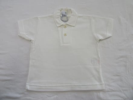 petit bateau , jongens , polo korte mouw , gebroken wit , effen, classic , 6 jaar 114