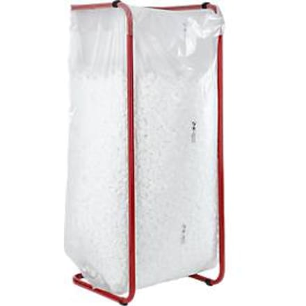 Afvalzakken Premium voor gescheiden afval – LDPE – 400 L – 60 micron – transparant – 100 stuks