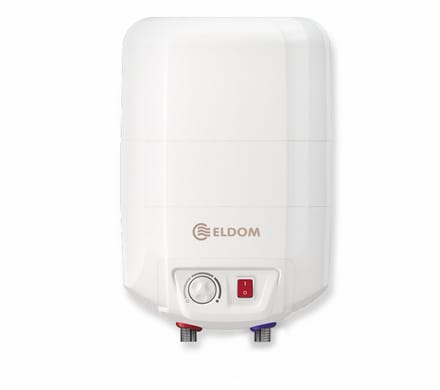 ELDOM - 10 liter boiler - boven wasbak model - 230 volt 2 kW.