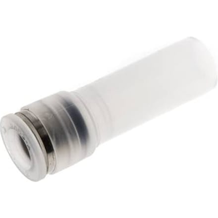 8mm x 12mm PA Insteekfitting Plug EPDM/PTFE