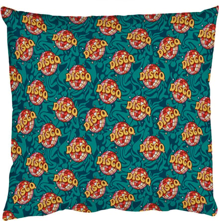 Sierkussens - Kussentjes Woonkamer - 60x60 cm - Groen - Disco - Patroon