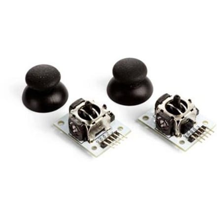 Whadda Joystick-module Xy 47 X 25 X 32 Mm Staal Zwart 2 Stuks