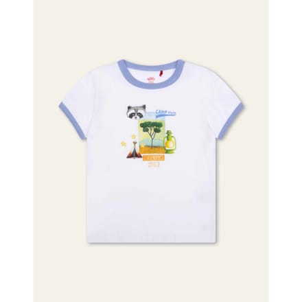 Oilily Tommie T-Shirt- maat104/4yr Bright Wit