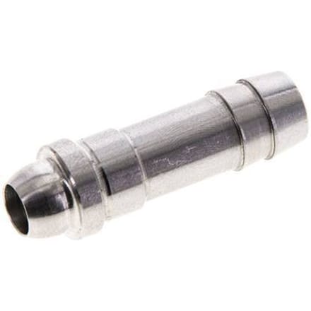 9 mm RVS Slangpilaar zonder Wartelmoer (G1/4'')