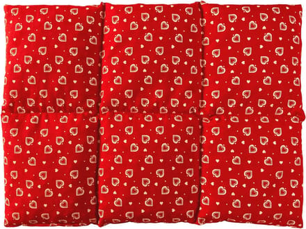 Kersenpitkussen 40x30cm - Warmte- en koudetherapie kussen voor rug, buik en voeten