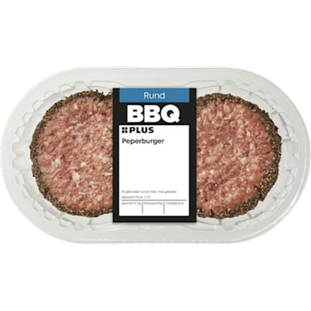 Peper hamburger 2 stuks
