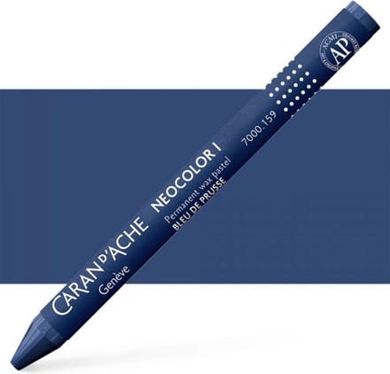 Caran d´Ache Neocolor I Permanente Waskrijt |Pruisisch Blauw (159)
