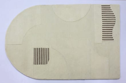 Dutch Lifestyle - Vloerkleed Form creme/beige 160x230cm
